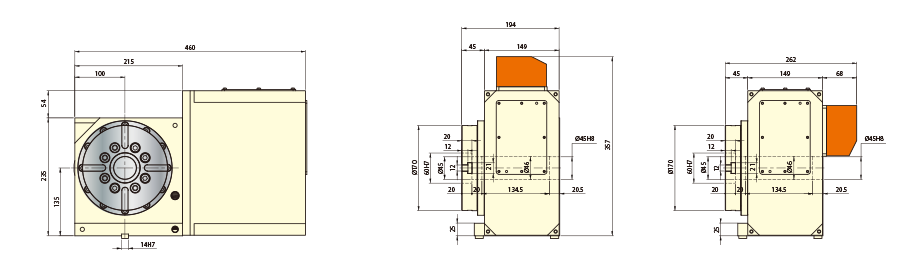 黑龍江滾齒凸輪黑龍江分度盤(pán)尺寸圖